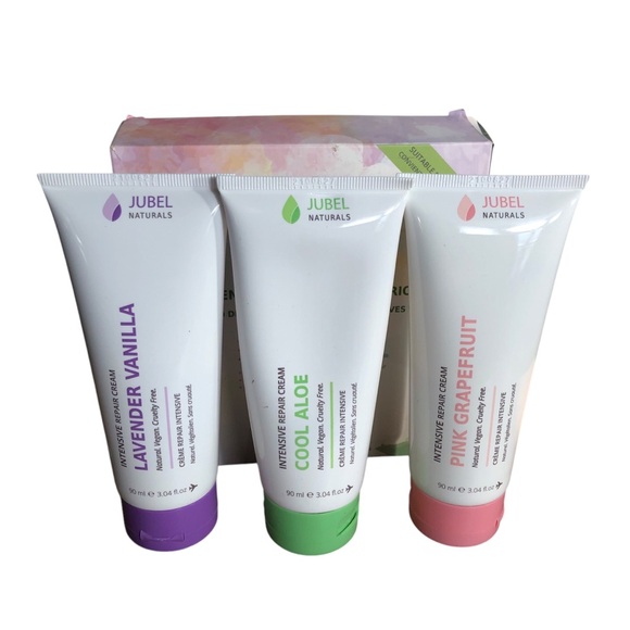 June l Naturals Intensive Cream Repair Trio Gift Set. New - Picture 1 of 3
